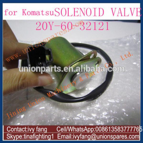 Hot Sale PC130-8 PC200-8 PC300-8 PC400-8 Solenoid Valve 20Y-60-32121for Komatsu #1 image