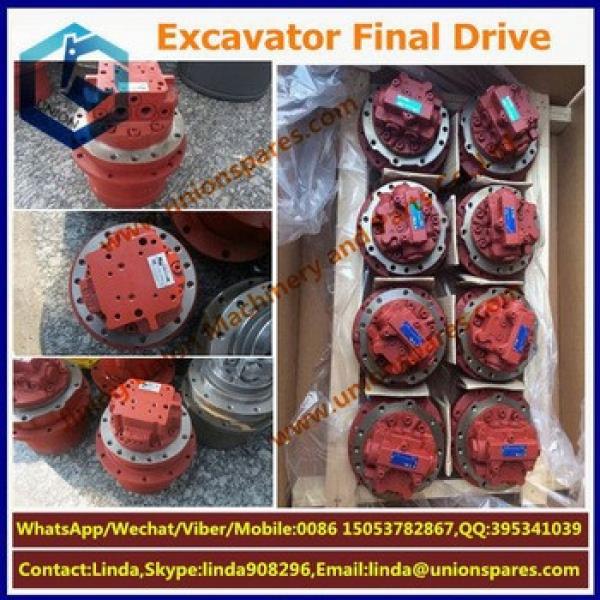 High quality HD450 excavator final drive HD450-2 HD450-7 HD450SE HD550 swing motor travel motor reduction box for For Kato #1 image