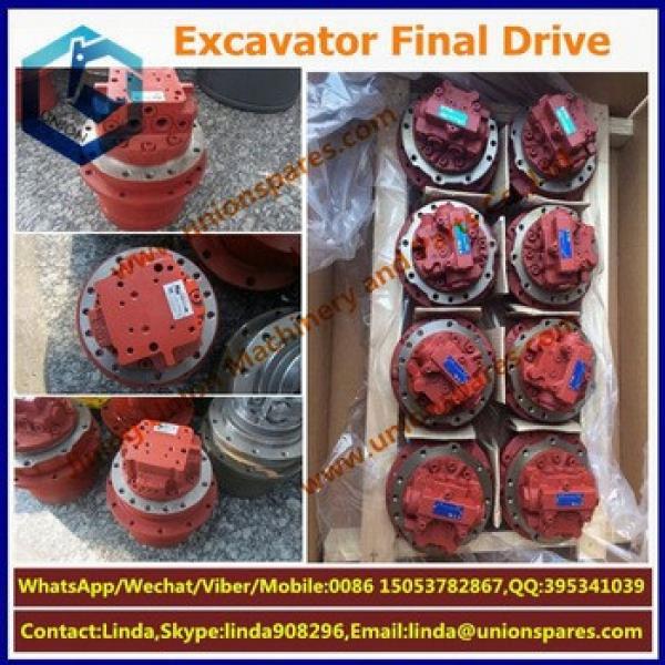 High quality E70 excavator final drive E120 E120B E140 E140B swing motor travel motor reduction box for Cater*piller #1 image