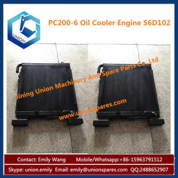 Factory Price PC 200-6 Oil Cooler Excavator Engine S6D102 #1 image