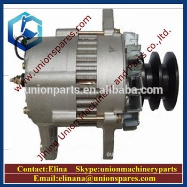 6D105 Alternator 600-821-6130 generator 24V 35A for Komatsue #1 image