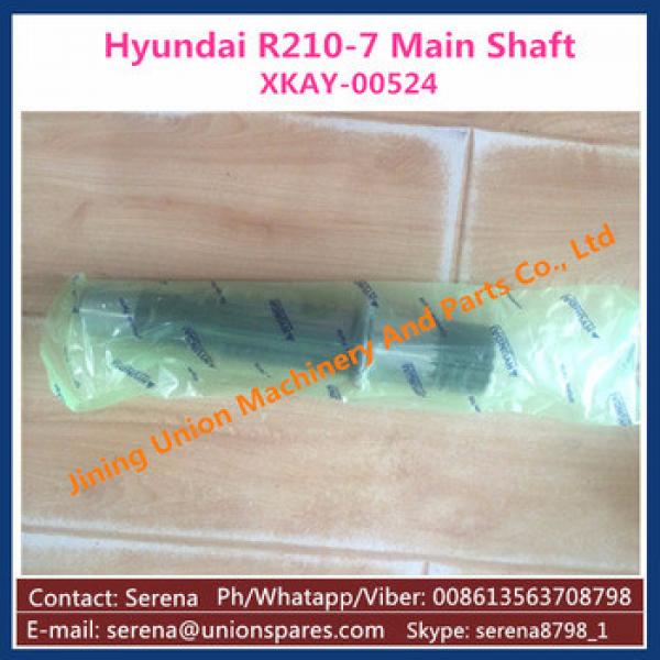 excavator final drive main shaft XKAH-00524 for Hyundai R210LC-7 #1 image