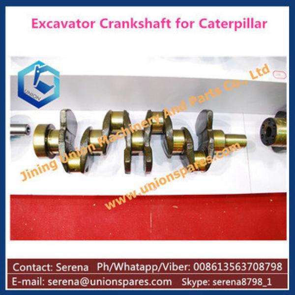 forged steel engine crankshaft S4K for Caterpillar #1 image