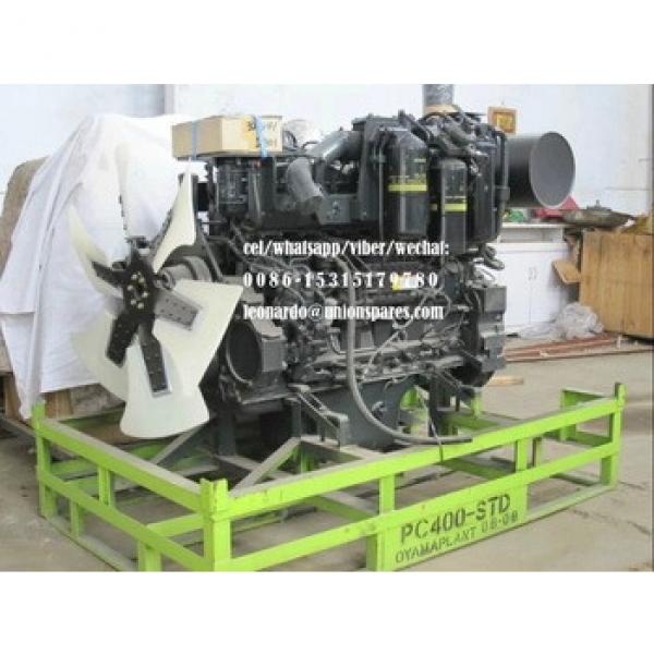 ON SALE! Original&amp;replacement SAA6D125E-3 complete engine assy and parts used for Komatsu pc400-7, pc450-7 6D125 complete engine #1 image