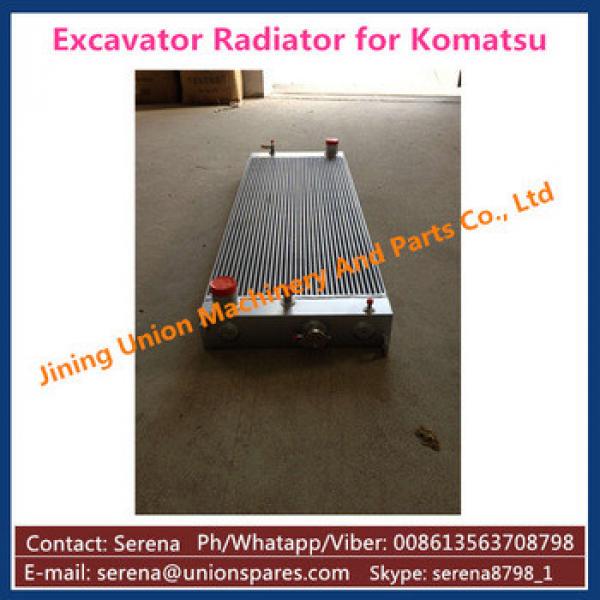 aluminum excavator hydraulic oil radiator for komatsu pc400-7 pc300-8 #1 image