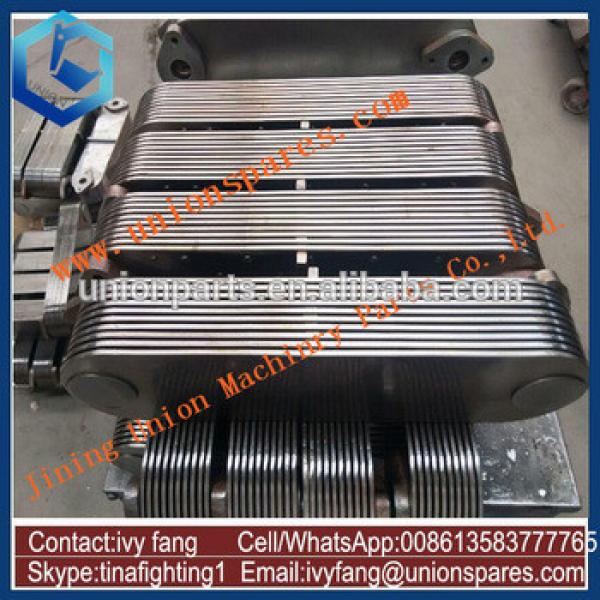 High Quality PC300-3 PC400-3 PC400-5 PC400-6 6D125 Engine Oil Cooler Core / Element 6151-61-2111 6150-61-9320 10P #1 image