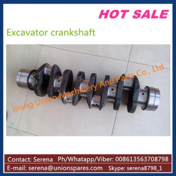 forged steel diesel engine excavator crankshaft for Komatsu PC300/PC400-3/5 S6D125 6D125 6151-31-1110 #1 image