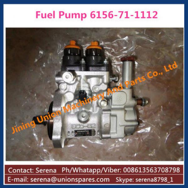 excavator fuel injection pump price for Komatsu pc400-7 pc450-7 6156-71-1112 #1 image