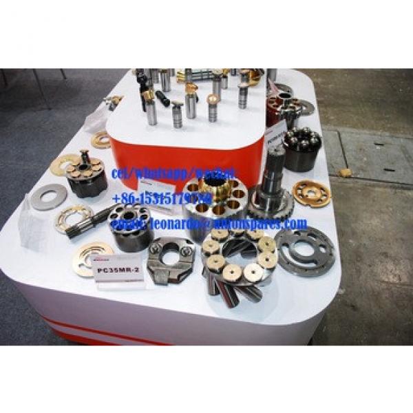 HPV55 hydraulic pump spare parts, piston shoe,cylinder block, valve plate,retainer plate,drive shaft for PC120 #1 image