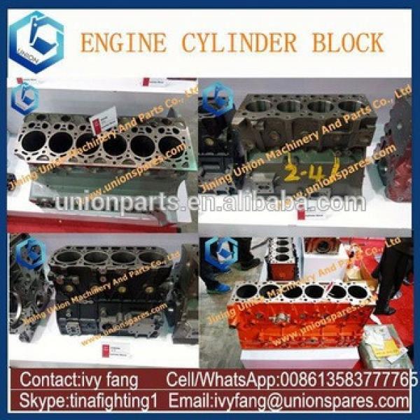 4BG1TC Diesel Engine Block,4BG1TC Cylinder Block for Hitachi Excavator ZAX120 ZX120 #1 image