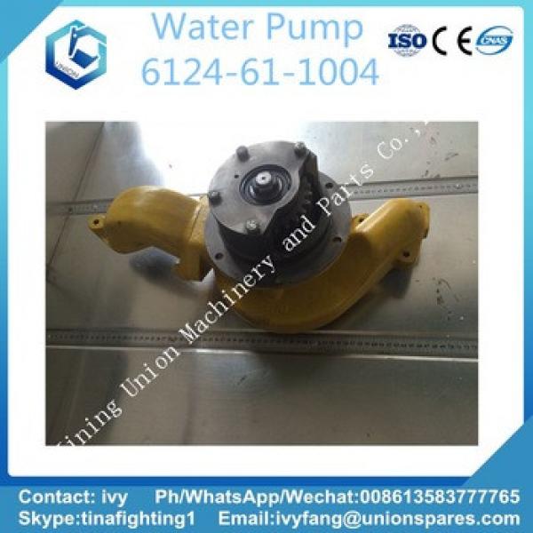 Engine S6D155 Water Pump 6124-61-1004 for D155A-1 #1 image