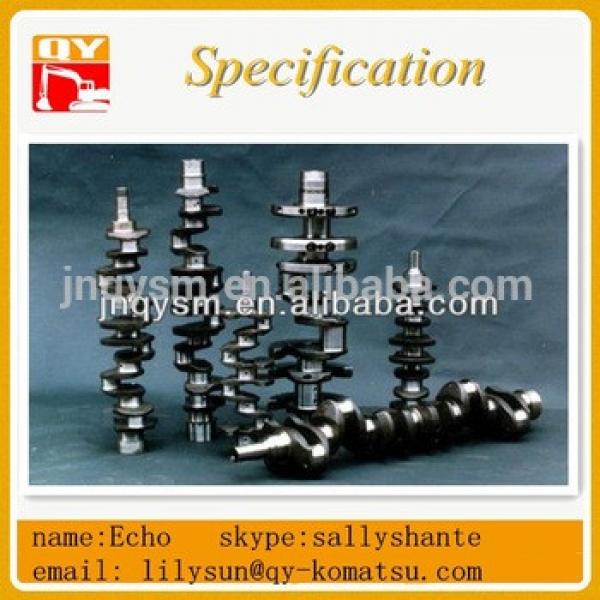 PC230-6 PC220-7 crankshaft S6D95, forged steel crankshaft 6207311100 #1 image