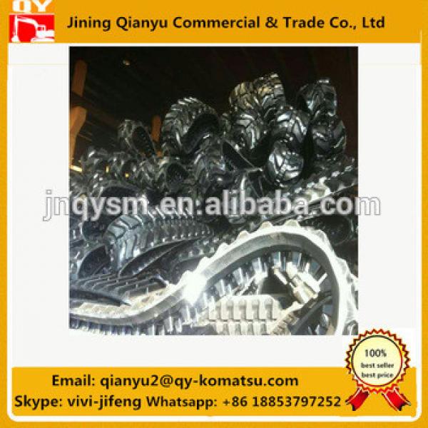 Machainry excavator pc07/pc50 undercarriage part rubber tracks #1 image