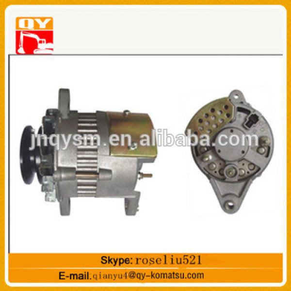 PC200-3 PC200-5 excavator engine parts 600-821-6120 alternator factory price for sale #1 image