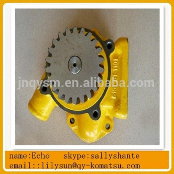 high quality excavator spare parts pc400-8 PC450-8 6151-61-1101 water pump #1 image