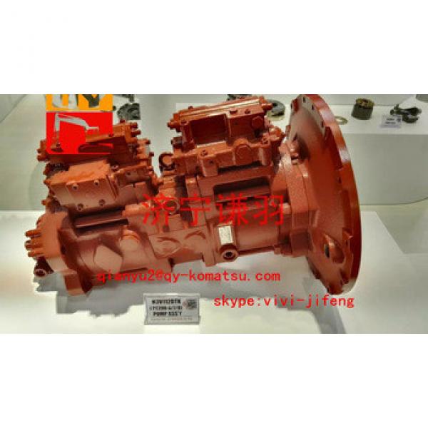 Excavator part H3V112DTK hydraulic pump assy for pc200-6/7/8 #1 image