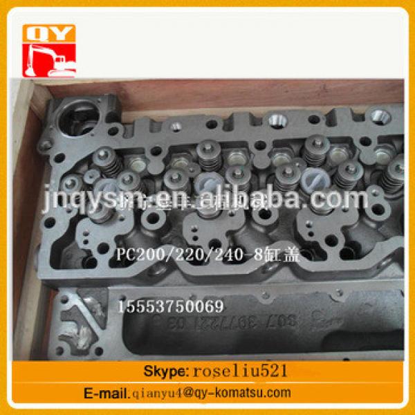 OEM high quality 6731-11-1370 cylinder head assy for PC200-7 excavator S6D102E engine #1 image