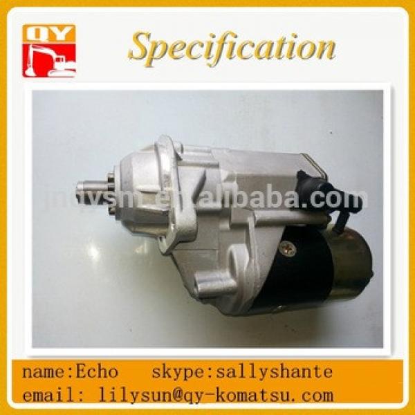 Excavator engine S6D102 Starting motor for pc200-7 pc200-6 #1 image