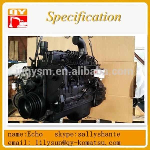 genuine excavator engine S6D114-12V, Complete engine assembly,new engine assy #1 image