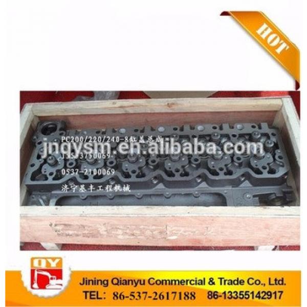 4HK1 cylinder head 8-98170617-1 for ZAX200 SH200 diesel cylinder head #1 image