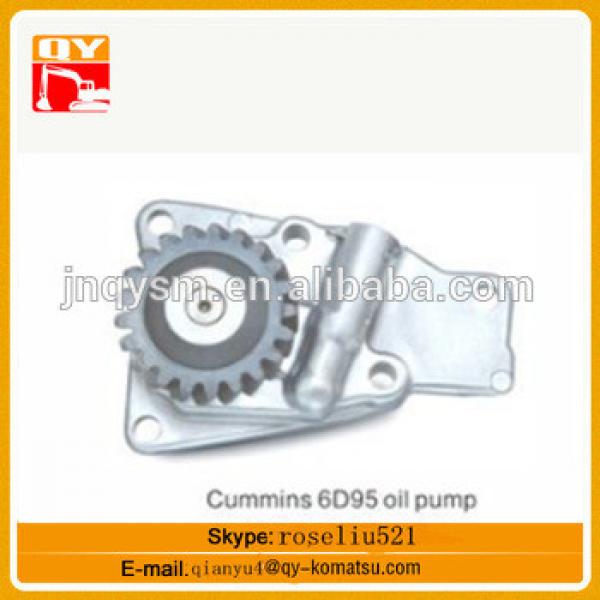 PC120-5 excavator 4D95 engine parts oil pump factory price for sale #1 image