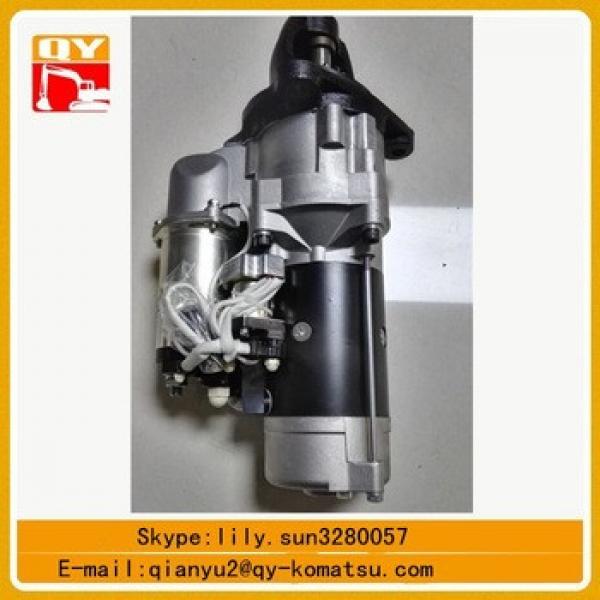 pc200-7 excavator engine S6D102 starter motor 600-863-5110 #1 image