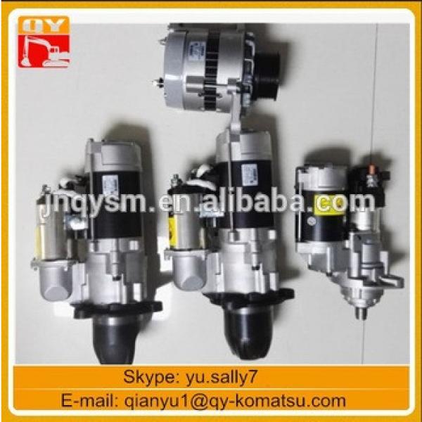 D102 starter motor ass&#39;y 0-23000-1231 for excavator, PC200--7 starter #1 image