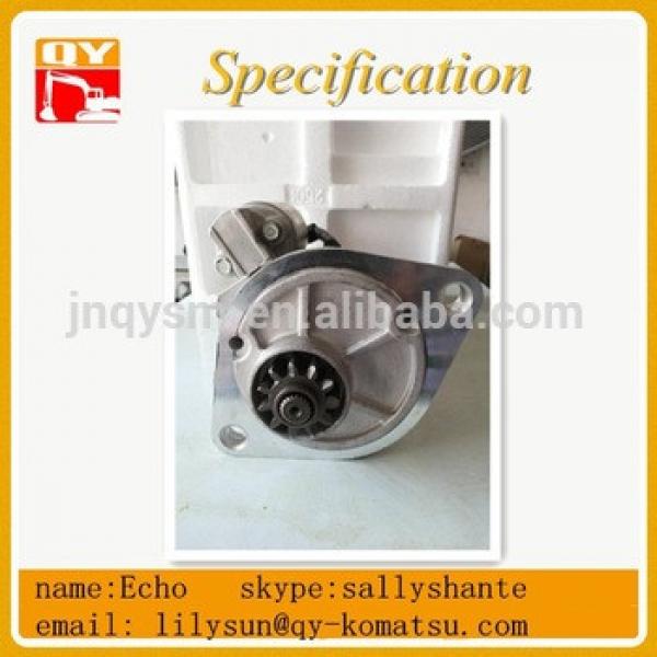 SK200-6 excavator 6D34 starting motor hot sale #1 image