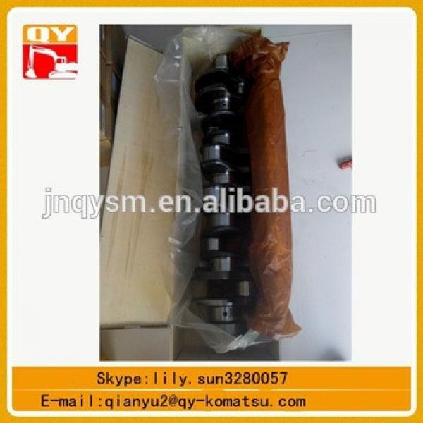 6D125 engine crankshaft 6151-35-1010 for excavator #1 image