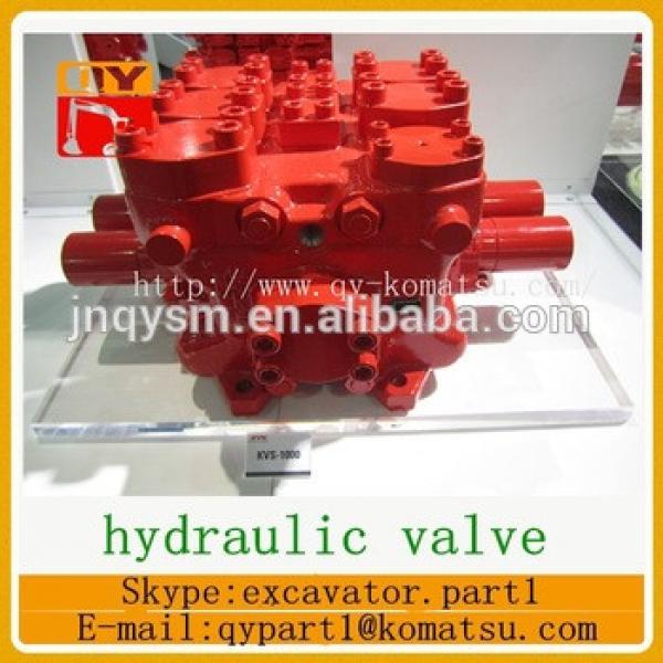 hot sell excavator hydraulic valve KVS-1000 #1 image