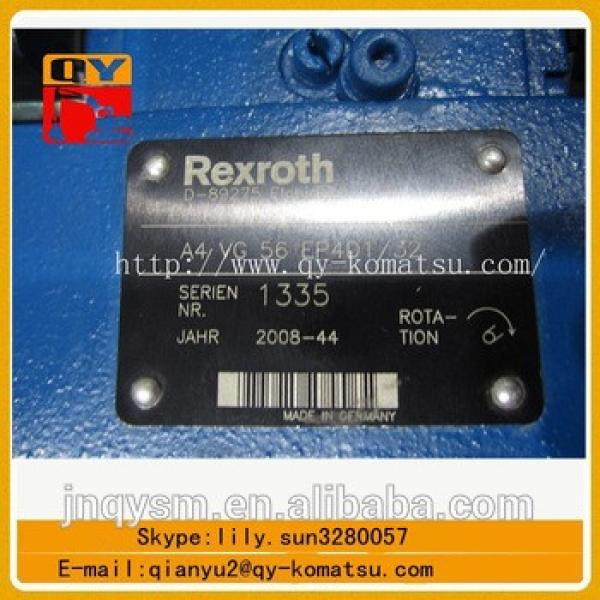 excavator spare parts A4VG series rexroth A4VG56 hydraulic pump #1 image