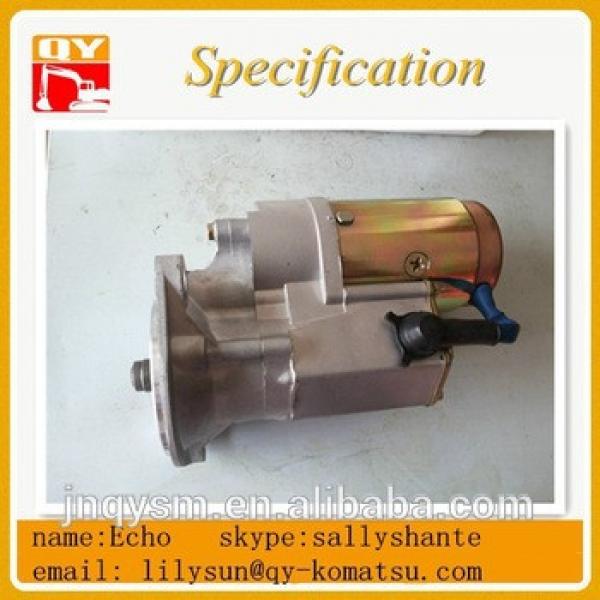 High quality ZAX55 hydraulic starter motors 4JB1 excavator starter motor #1 image
