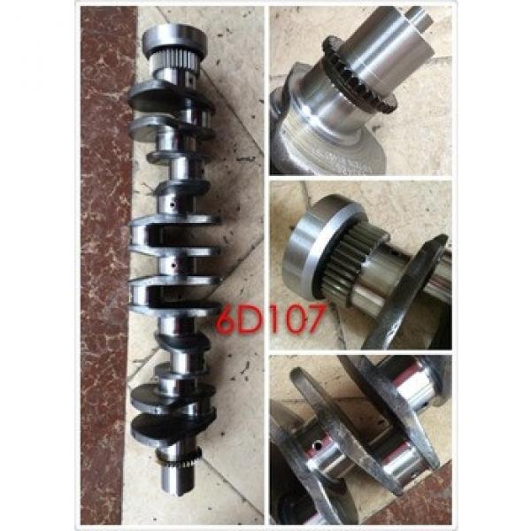 6D95 6D102 6D105 6D107 6D108 6D110 6D114 6D125 6D140 6D155 6D170 Crankshaft #1 image