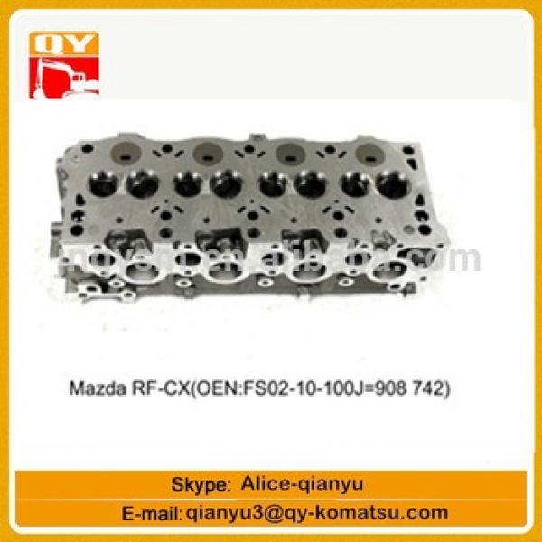 excavator engine parts Mazda RF-CX(OEN FS02-10-100J=908 742) cylinder head #1 image