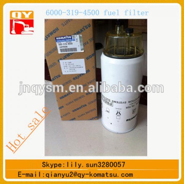 Top quality pc400-8 pc450-8 excavator fuel filter 600-319-4500 #1 image