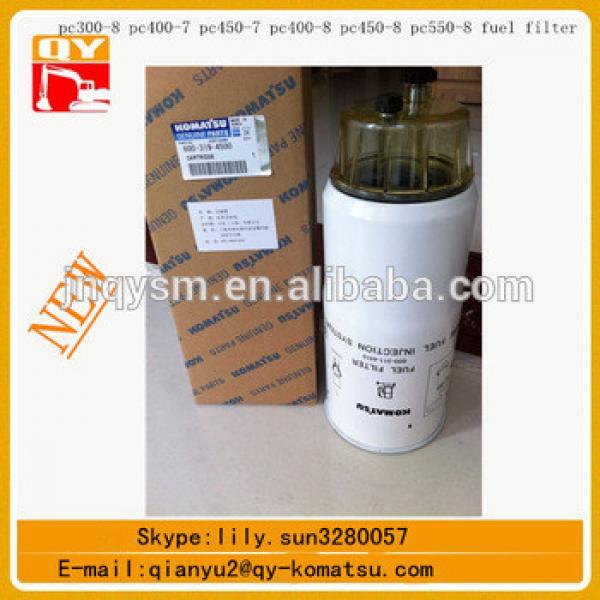 Excavator fuel diesel filter cartridge 600-319-4500 pc400-7 pc450-7 pc400-8 pc450-8 #1 image