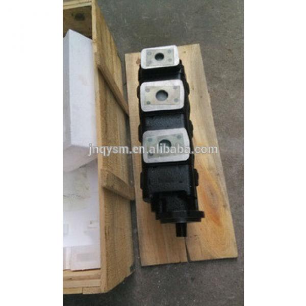 Triple Hydraulic gear pump for crane,high pressure pump,single,tandem,triple ,four unit ,five pumps #1 image