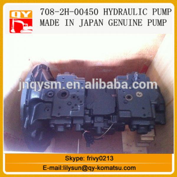 genuine hydraulic pump 708-2H-00450 for pc400-7 pc450-7 pc400-8 pc450-8 from China supplier #1 image