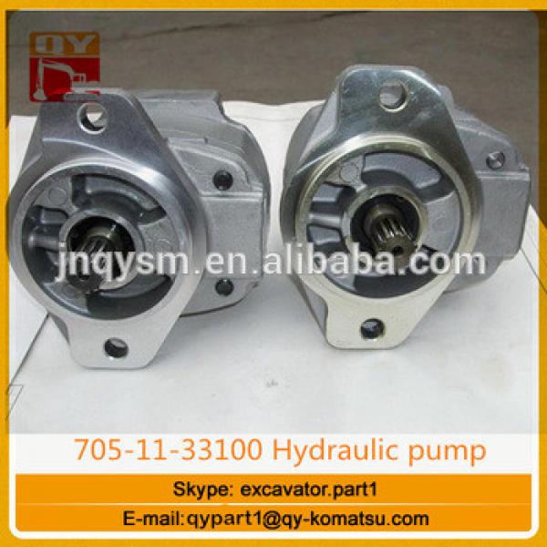 WA430-5 excavator commercial hydraulic gear pump 705-55-33100 #1 image