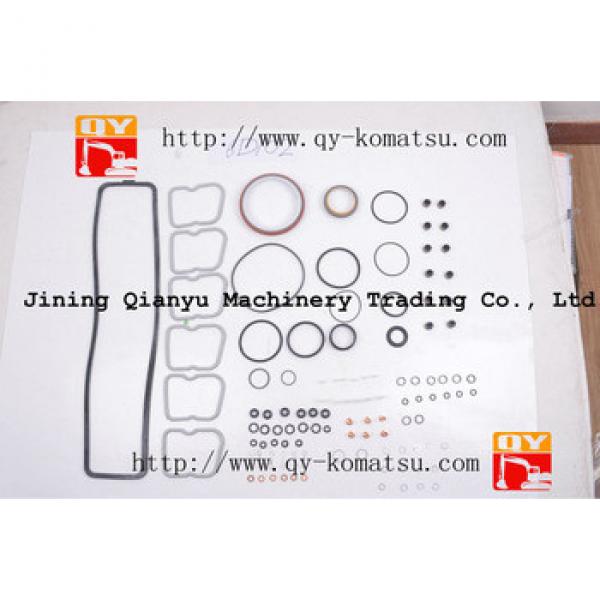 6D102 excavator engine gasket kit rebulit kit seal kit 6735-K1-1110+6735-K2-1110 #1 image