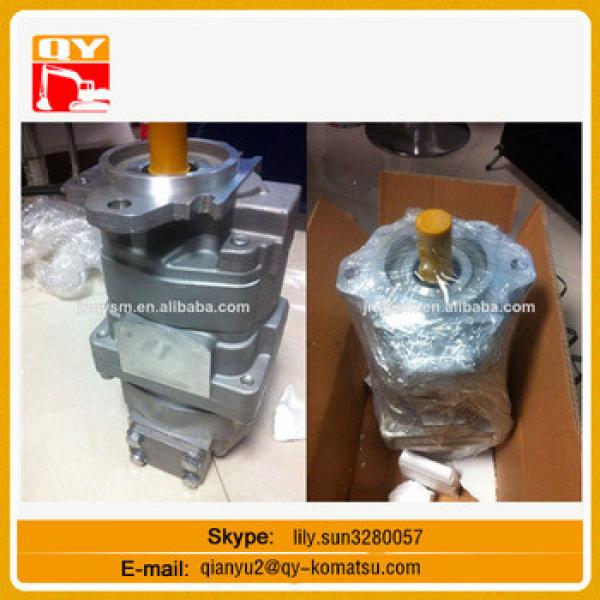 High quality OEM Forklift Dump Truck Tandem Hydraulic Gear Pump 705-52-30290 For Loader WA420-3 #1 image