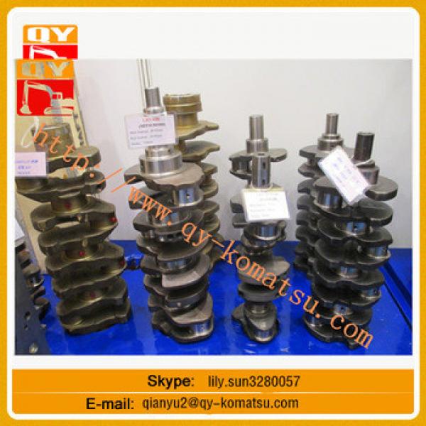 OEM Excavator crankshaft 6754-01-1310 for PC290NLC-8 engine SAA6D107E parts #1 image