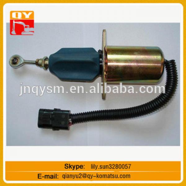 High-grade alloy DH300-7 Engine 24V stop solenoid shut down valve for excavator 3935650 #1 image