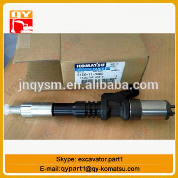 fuel injector 6156-11-3300 SA6D125 pump assembly injector #1 image