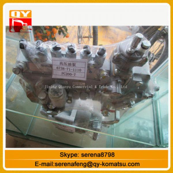 High Pressure Diesel Oil Pump PC200-7 6738-71-1110 #1 image