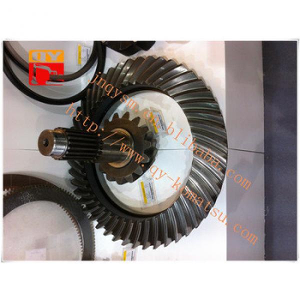bulldozer Bevel Gear and Pinion Shaft, part number 154-15-33240,D85 D95 bulldozer parts #1 image