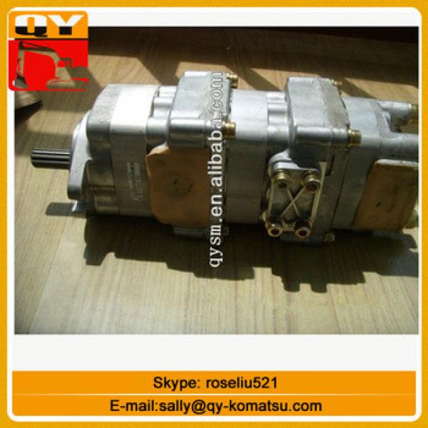 HD465 hydraulic gear pump assy 705-52-32001 dump truck parts #1 image