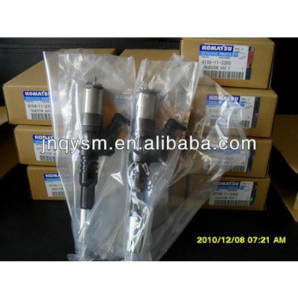 Excavator injection pump for excavator pc450-7/pc400-7 6156-11-3300 piston ring,gasket kit,cylinder head #1 image