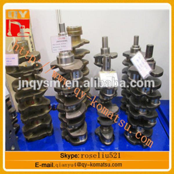 High quality excavator engine parts nh220 engine crankshaft 6623-31-1111 used bulldozer engine cranshaft #1 image