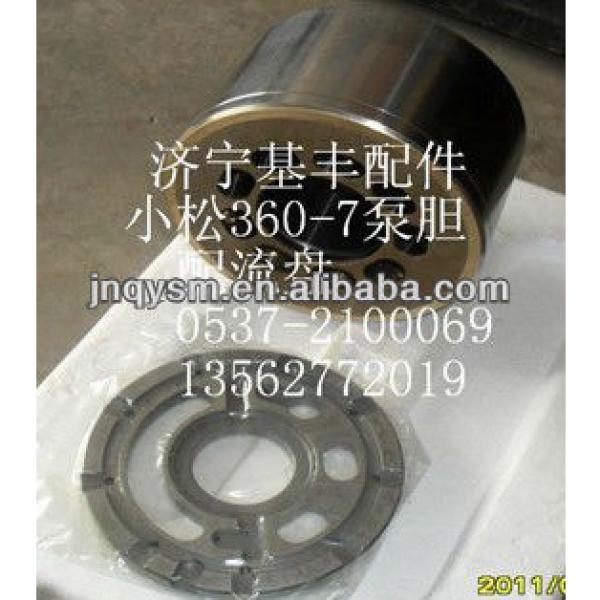 hydraulic pump 6D95 cylinder block and plunger piston excavator spare part pc200-6/300-7/360-7/400-7 #1 image